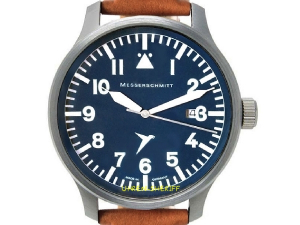 Messerschmitt Fliegeruhr ME-Blaue42 Zifferblatt